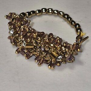 Handmade Toddler Size Seed Beaded Bracelet 22